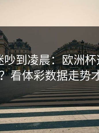 马赛球迷吵到凌晨：欧洲杯这场怎么输的？看体彩数据走势才明白